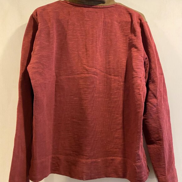 L.L. Bean Signature Colorblock Half-Zip with Front Pocket - Picture 2 of 4